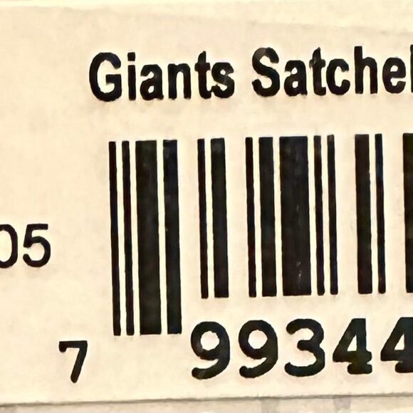 Dooney & Bourke  Giants Satchel w/Wallet & Bag Charm - Picture 6 of 6